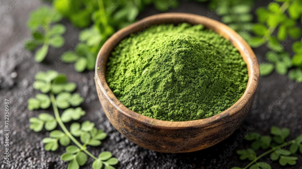 Moringa powder organic natural superfood. Moringa powder organic natural superfood.