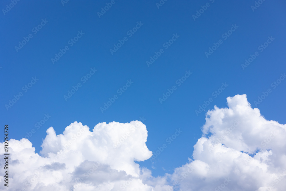Blue sky with white clouds. Heaven background. Blue sky with white clouds. Heaven background.