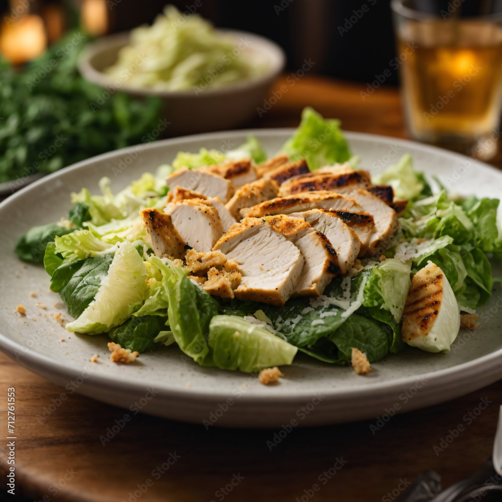 Classic Caesar Salad - Grilled Chicken Delight Classic Caesar Salad - Grilled Chicken Delight