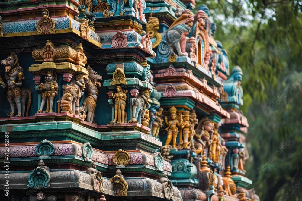 Temple, Madurai, Tamil Nadu, India