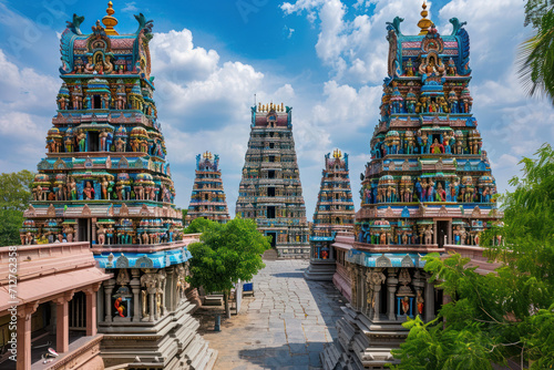 Temple, Madurai, Tamil Nadu, India