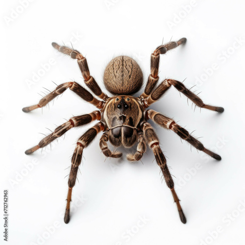 Spider isolated on white background © Michael Böhm