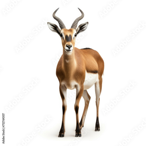 Antelope isolated on white background
