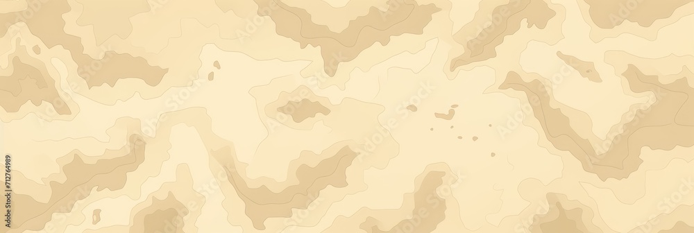 Basic one colored background texture for a toon map, simple minimal color with geographic lines - obrazy, fototapety, plakaty 
