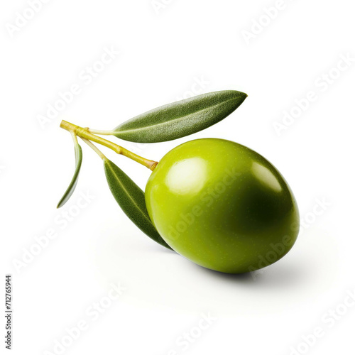 Olive isolated on white background