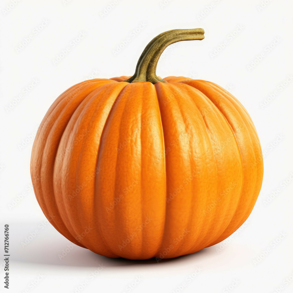 Obraz premium Pumpkin isolated on white background