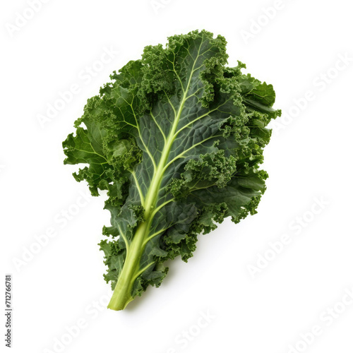 Kale isolated on white background