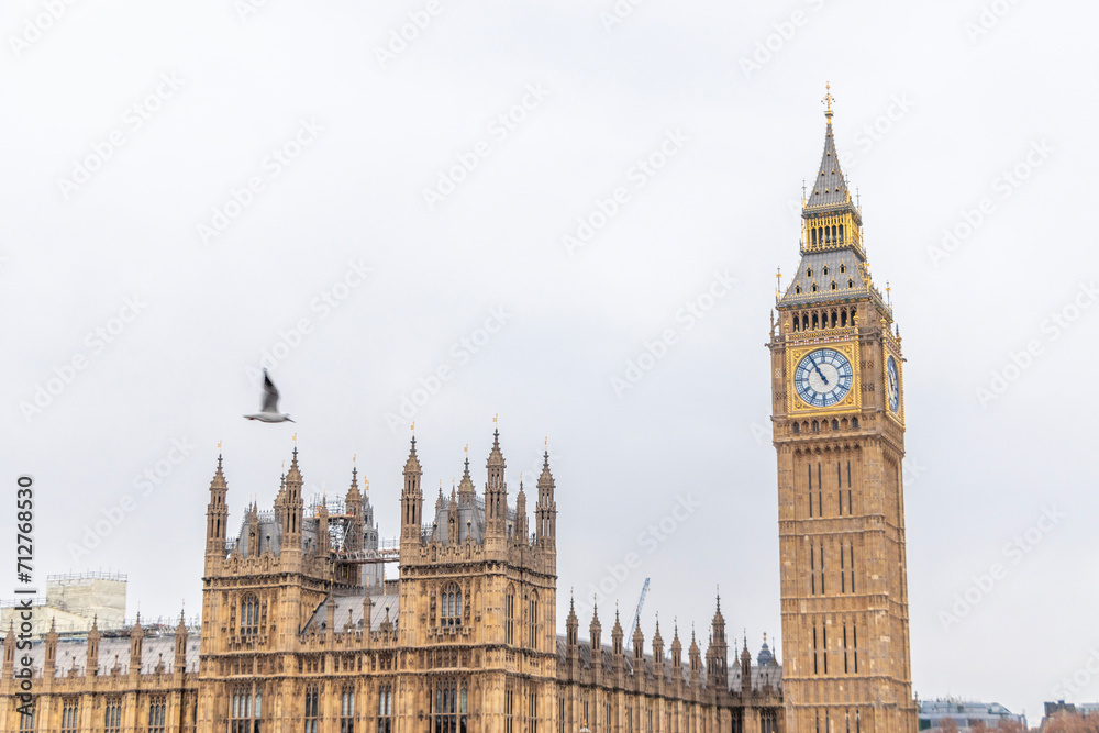 Big ben and parliament with no street view