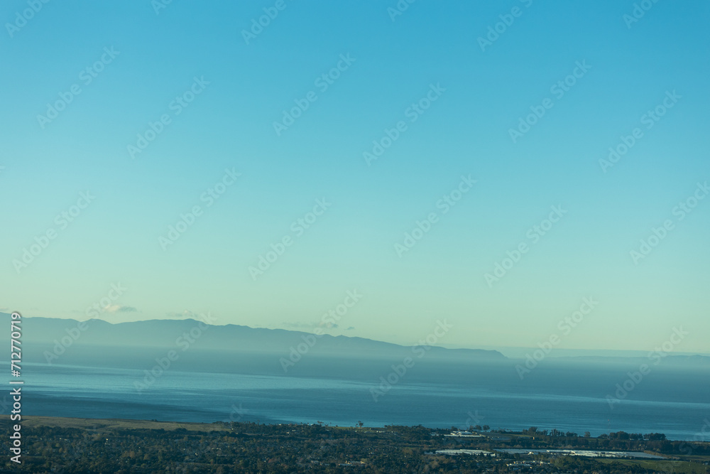 Scenic View of Santa Barbara from 154 Highway