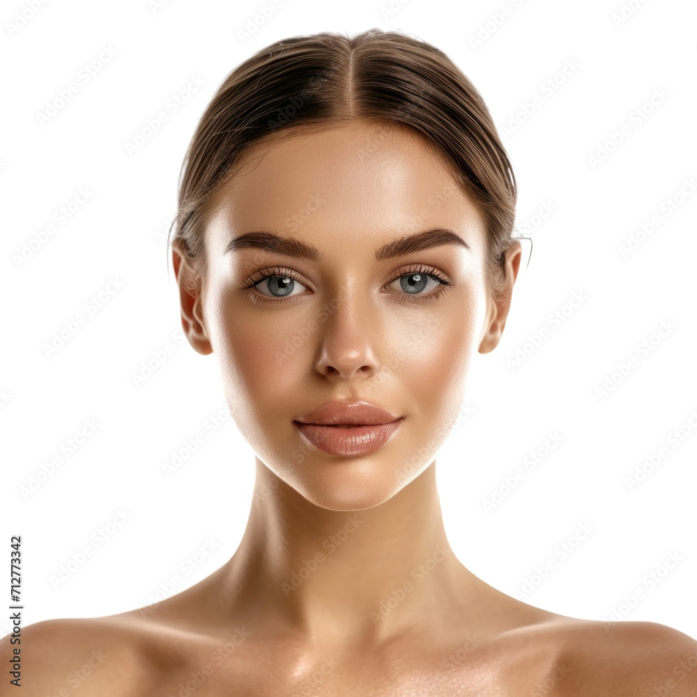 beauty female model in transparent background beauty female model in transparent background