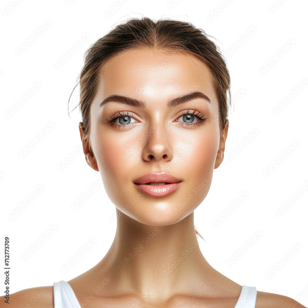 beauty female model in transparent background beauty female model in transparent background