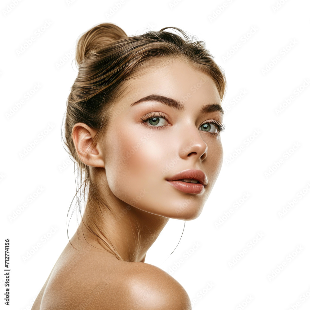 beauty female model in transparent background beauty female model in transparent background