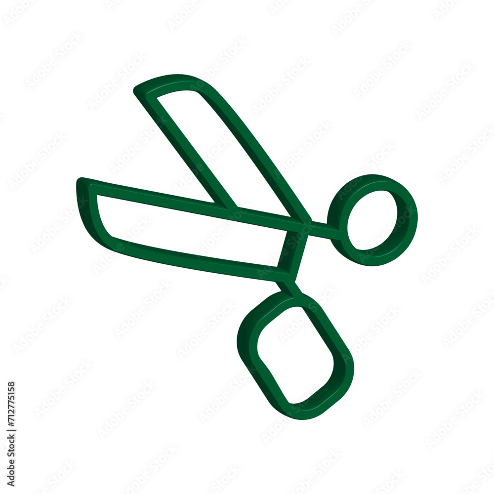 Illustration Vector Graphic of Scissor icon