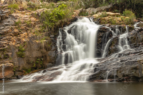 cachoeira na cidade de Boa Esperan  a  Estado de Minas Gerais  Brasil