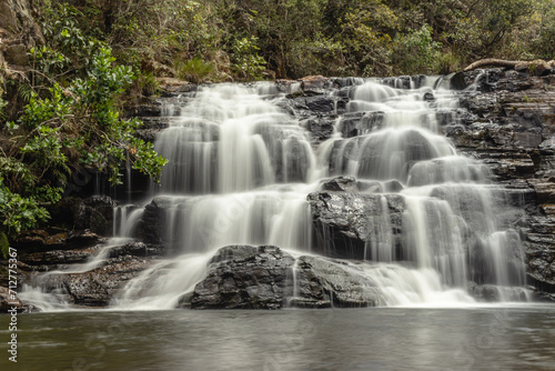 cachoeira na cidade de Boa Esperança, Estado de Minas Gerais, Brasil © izaias Souza