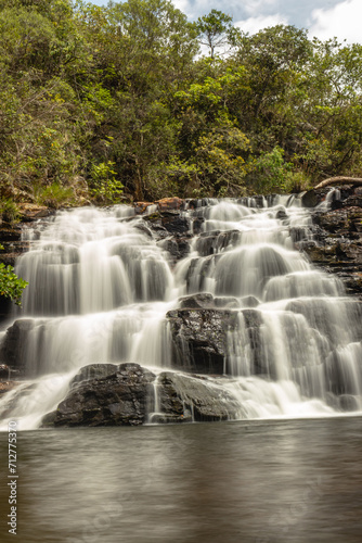 Fototapeta Naklejka Na Ścianę i Meble -  cachoeira na cidade de Boa Esperança, Estado de Minas Gerais, Brasil