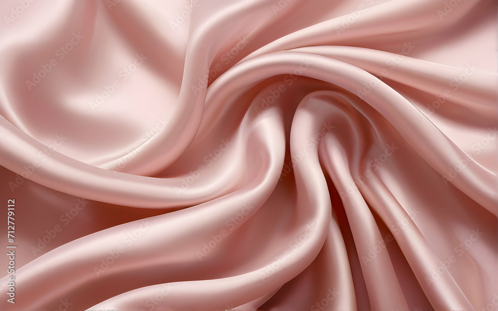 Abstract waving silk material closeup Abstract waving silk material closeup