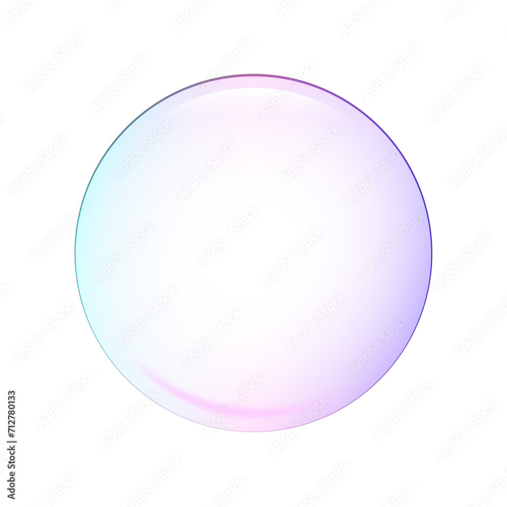 Bubble transparent