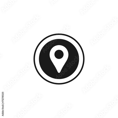 Maps icon or Maps symbol vector isolated. Best maps icon for apps, websites, design element, print design, and more.