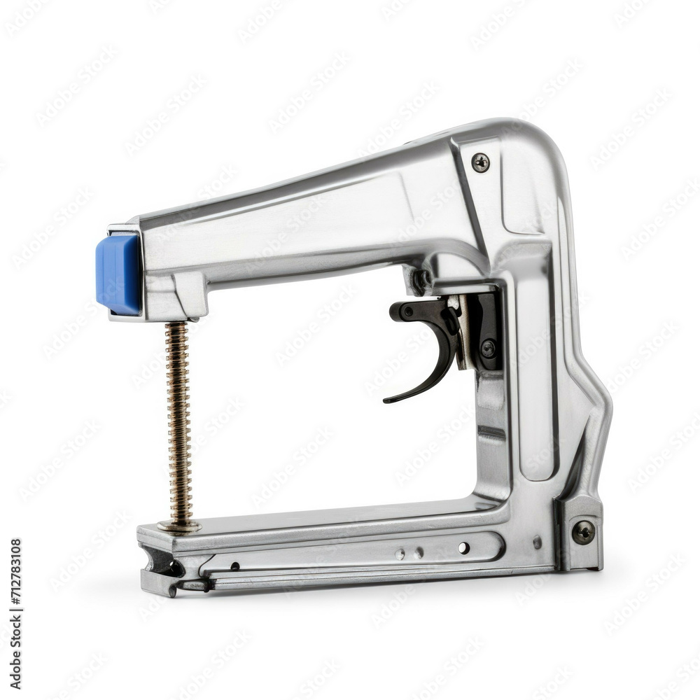 Staple Gun from the hardware store, isolated on white background Staple Gun from the hardware store, isolated on white background
