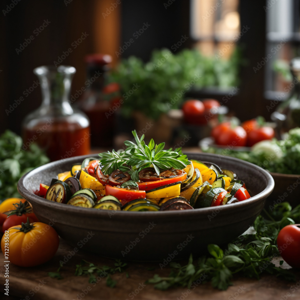 Fresh Herb-Infused Ratatouille Fresh Herb-Infused Ratatouille