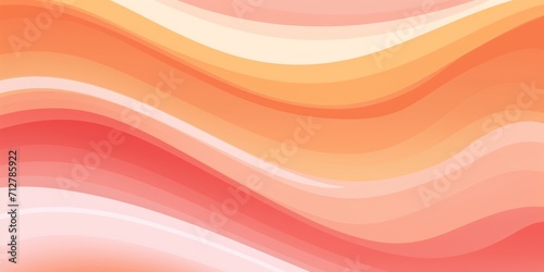 Peach wavy 70s halftone pattern  batik  pastel