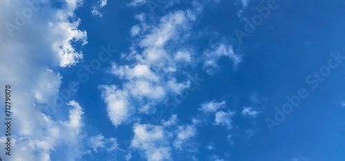 blue sky background with clouds