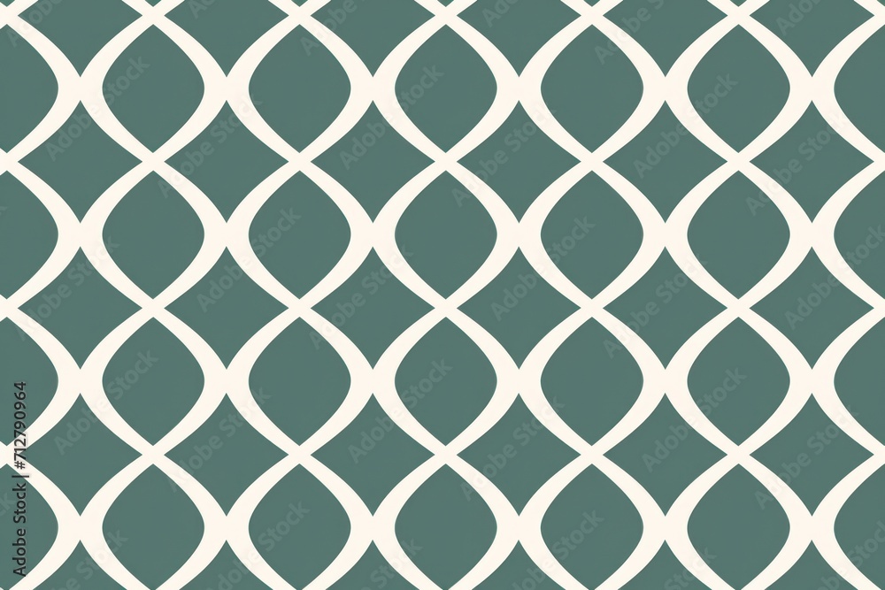 Sage minimalist grid pattern