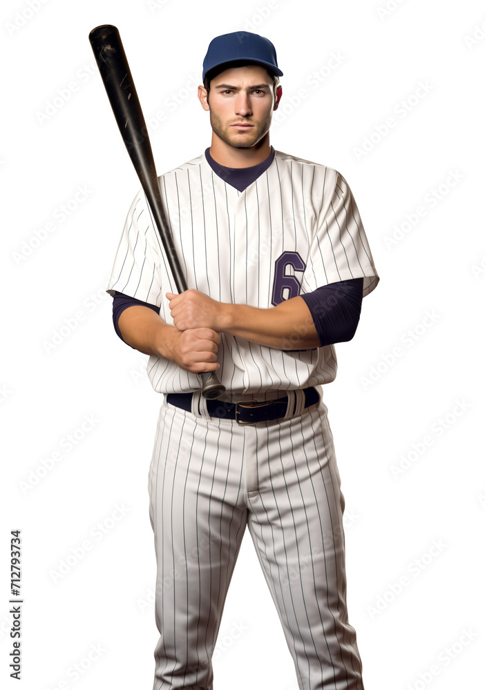 baseball player portrait