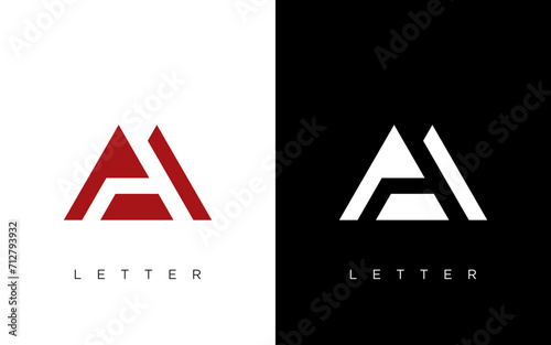 Initial MA letter Logo Design vector Template. Abstract Letter MA logo Design