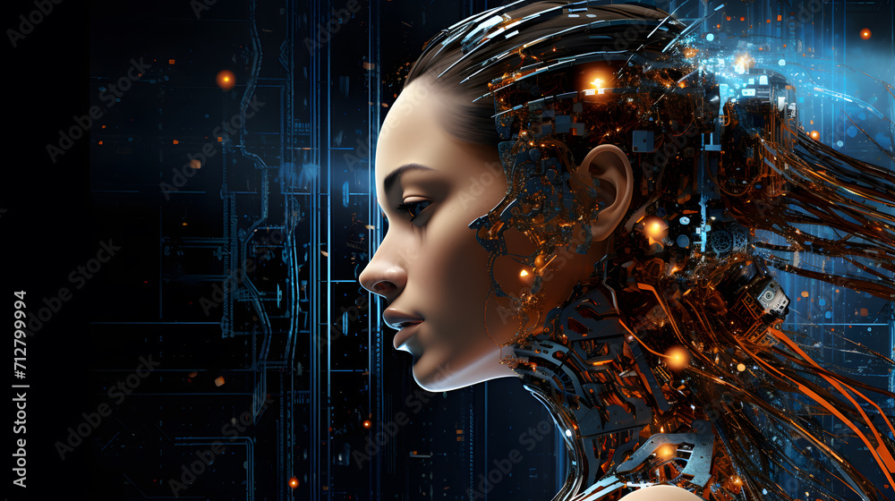 powerpoint background Generative AI presentation, robot, automation, cyborg, electronic. wallpaper and background. powerpoint background Generative AI presentation, robot, automation, cyborg, electronic. wallpaper and background.