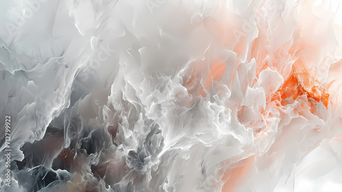 abstract digital art background illustration with white colors
