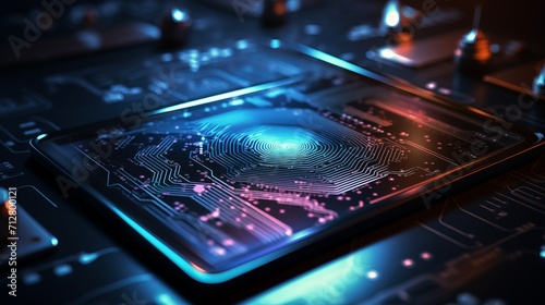Advanced fingerprint analysis technology  recognition, identification, and security personnel id