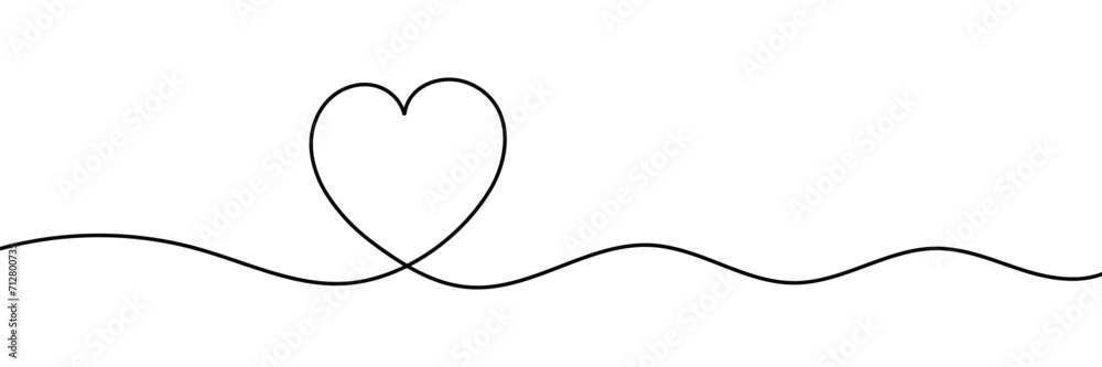 Heart love symbol. Continuous line art drawing. Hand drawn doodle vector illustration in a continuous line. Single One line art decorative design. Icon isolated on white background. Heart love symbol. Continuous line art drawing. Hand drawn doodle vector illustration in a continuous line. Single One line art decorative design. Icon isolated on white background.