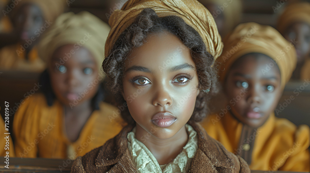 Fototapeta premium Untold Narratives: Shedding Light on Overlooked Stories in Black History