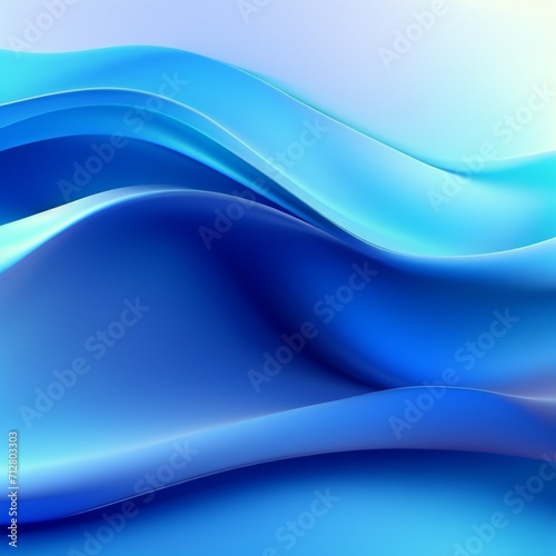 abstract blue wave background