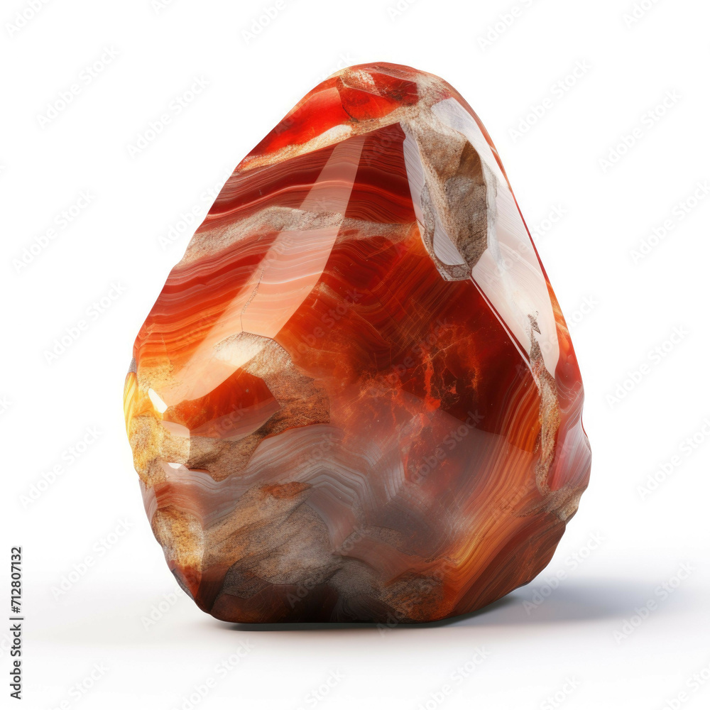 Jasper isolated on white background Jasper isolated on white background