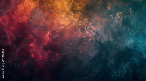 A vibrant galaxy filled with swirling, kaleidoscopic clouds of endless possibility