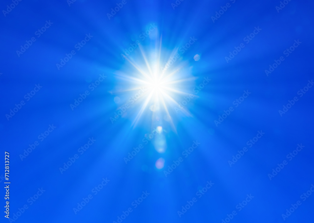 青空と太陽 青空と太陽