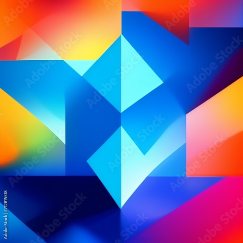 abstract colorful geometrical background