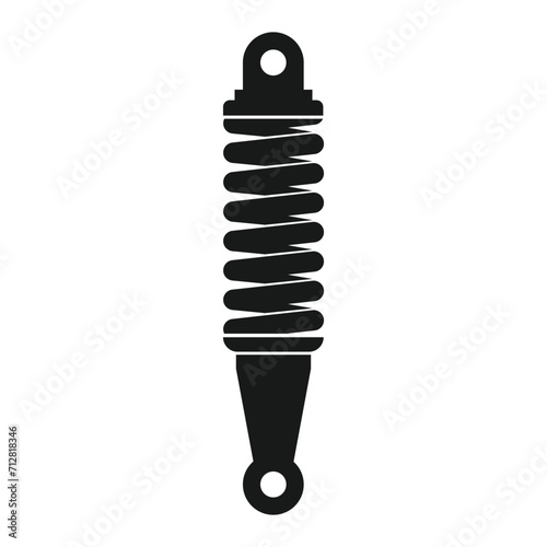 shock absorber icon vector