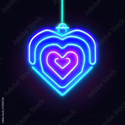 heart with light, heart shaped sign, heart with lights, heart in the dark, Icon love in the dark, Icon love neon, icon heart neon, neon art, velentine neon, valentine in the dark, glow in photo