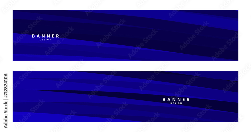set of banners with abstract blue striped colorful background set of banners with abstract blue striped colorful background