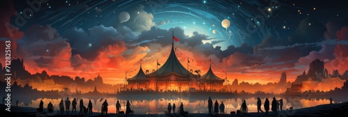 circus show web banner.