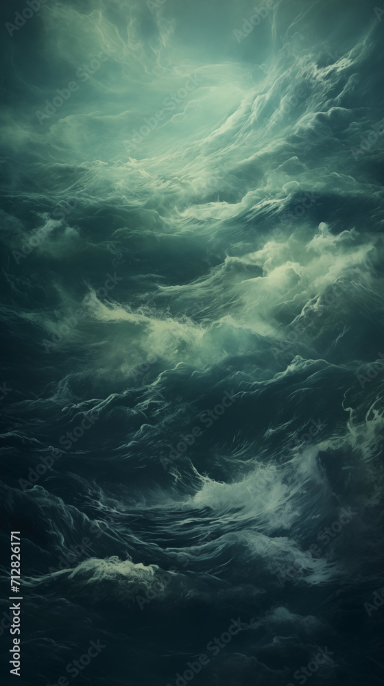 stormy sea background - obrazy, fototapety, plakaty 