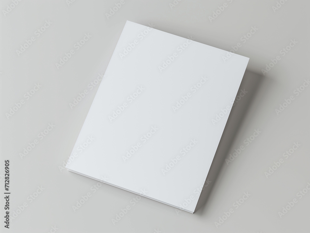 Blank square business card mockup with gray background Blank square business card mockup with gray background
