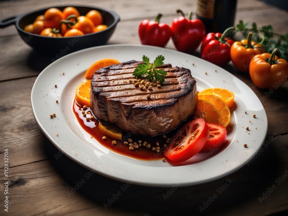 grilled meat grilled meat