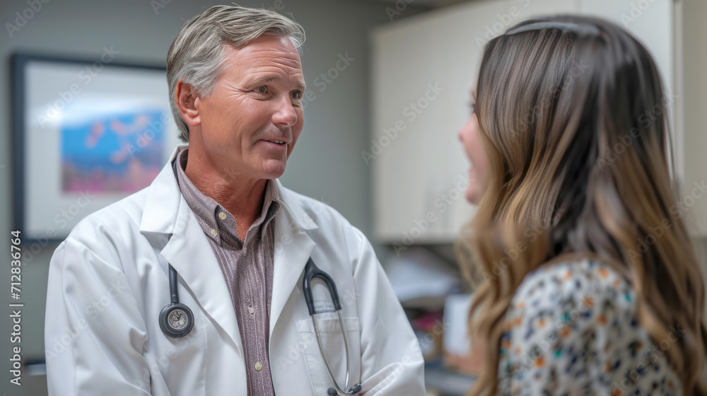Doctors consult the patient about his treatment. Doctors consult the patient about his treatment.