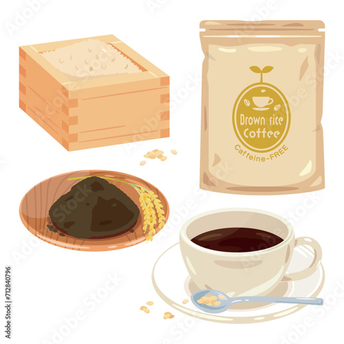 玄米コーヒーセット