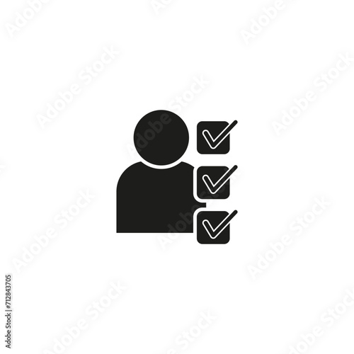 Business decision making icon. Vector illustration. EPS 10. Stock image. Vector illustration. EPS 10.